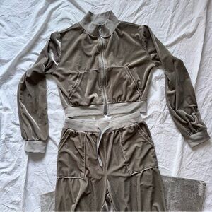 Y2k Velour Tracksuit